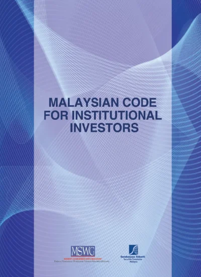 Malaysian Code for Institutional Investors